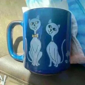 Blue Cat Mug